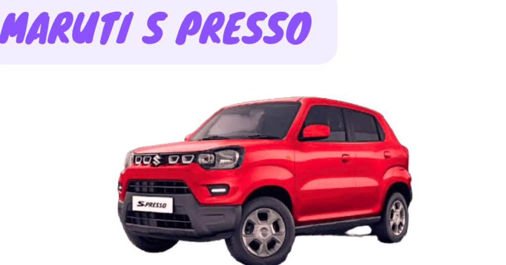 maruti s-presso 