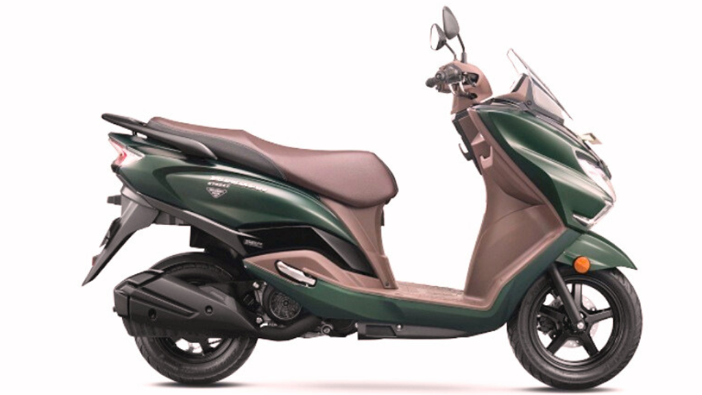 Burgman motor scooter