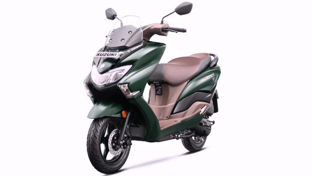 Burgman motor scooter