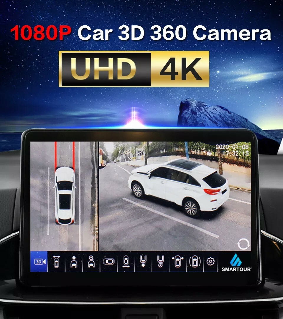 Cars with 360 camera view