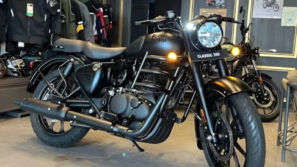 Royal enfield diesel engine bike